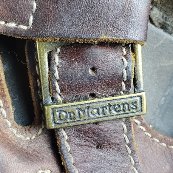 Vtg Dr Martens Men\'s Size 11  Platform Leather Sandals England Summer Wear main image 12